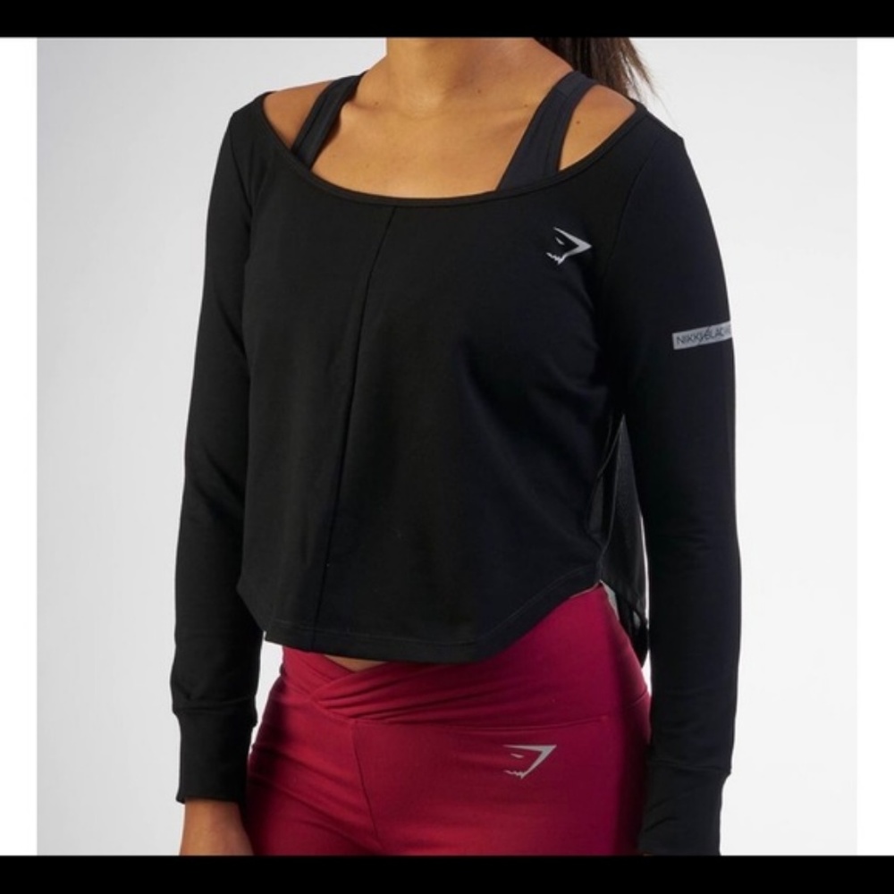Gymshark Nikki Blackketter Studio Jumper - Black